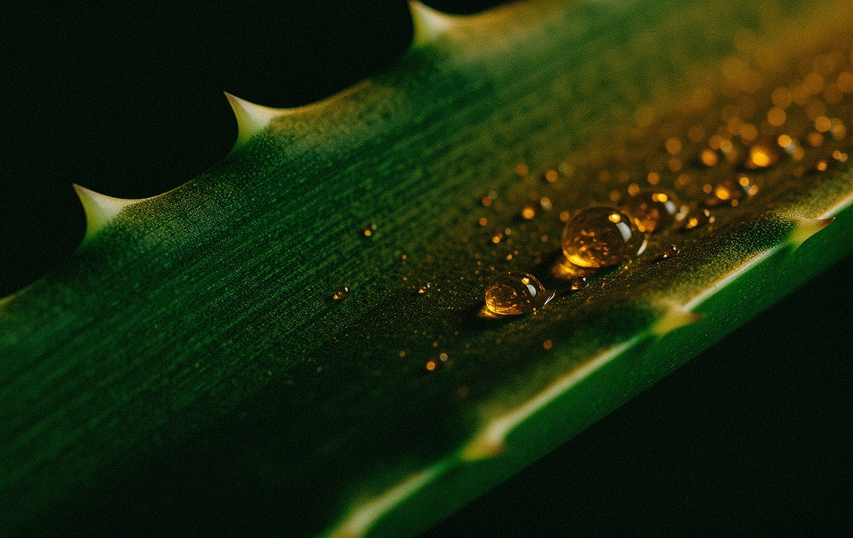 Macro botanical detail