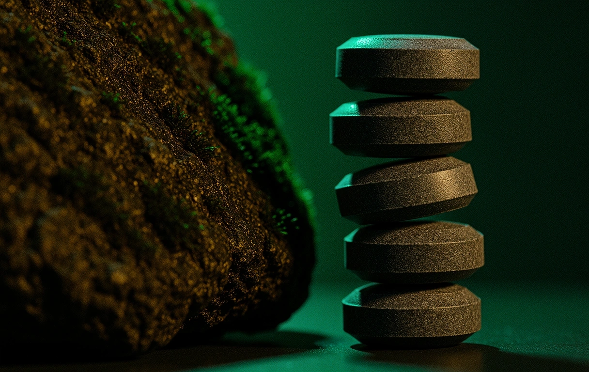 Mineral leaf structure
